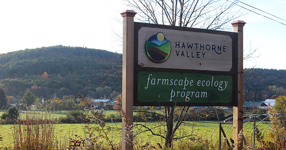 Farmscape Ecology Program Road Sign